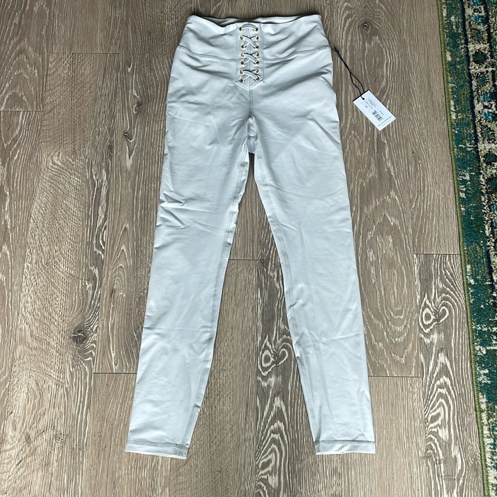 NWT!! WeWoreWhat Lace-Up Leggings